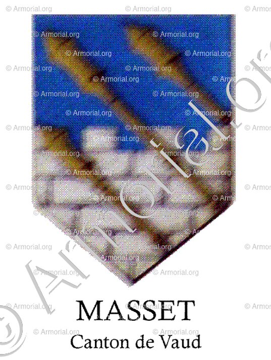MASSET_Armorial historique du canton de Vaud, 1856._Suisse (+)