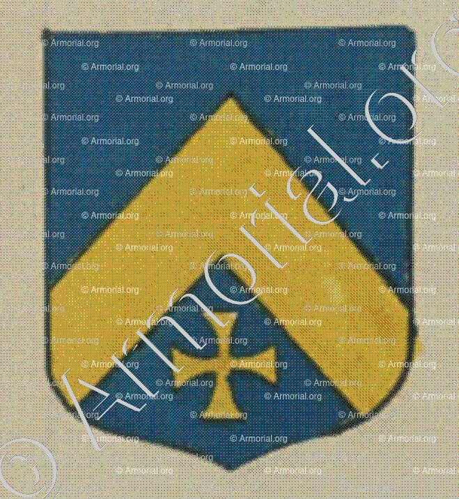 HENRI (Alsace)_Blason enregistré sous le règne de Louis XIV_France 