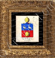 cadre-ancien-or-VAN BELLINGHEN DE BRANTEGHEM_Armorial royal des Pays-Bas_Europe