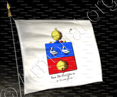 drapeau-VAN BELLINGHEN DE BRANTEGHEM_Armorial royal des Pays-Bas_Europe