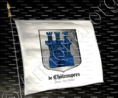 drapeau-de CHÂTEAUPERS_Aunis, Bas-Poitou._France (2)