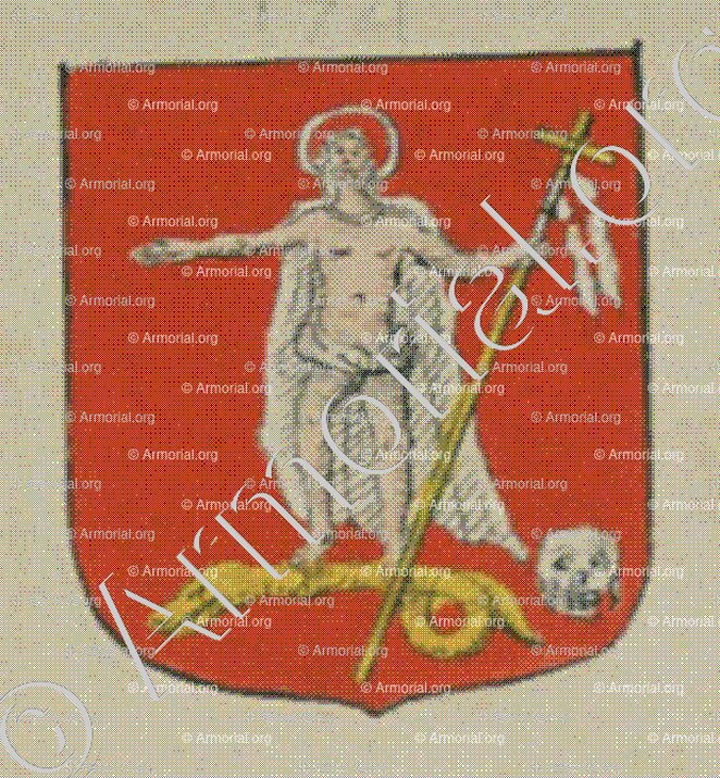 La Faculté de Théologie en l'Université de Strasbourg (Alsace)_Blason enregistré sous le règne de Louis XIV_France 