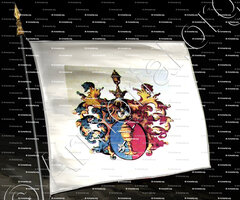 drapeau-COPPIETERS_Brugge, 1734._Belgïe Belgique..