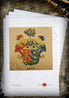 velin-d-Arches-LAUR_Wappenbuch der Stadt Basel . B.Meyer Knaus 1880_Schweiz