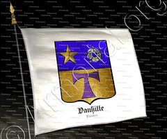 drapeau-VANHILLE_Flandres_Belgique (Coeur azur)