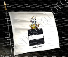 drapeau-van BORSELE_Armorial royal des Pays-Bas_Europe