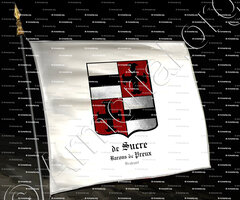 drapeau-de SUCRE Baron de PREUX_Brabant_Belgique (2)