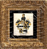 cadre-ancien-or-de SUCRE baron de Preux_Brabant_Belgique