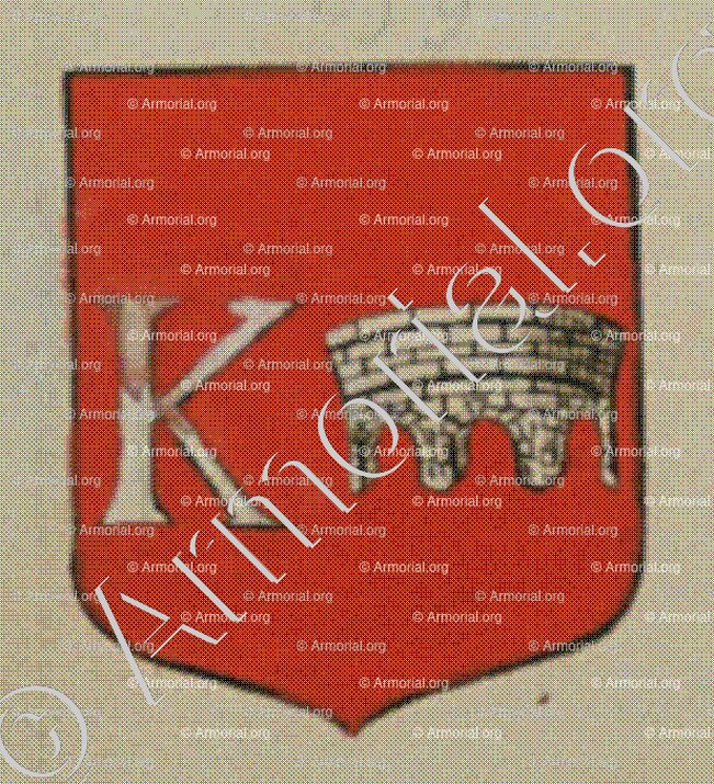 La Fondation de la Chartreuse (Alsace)_Blason enregistré sous le règne de Louis XIV_France 