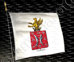 drapeau-VAN BRAKEL_Armorial royal des Pays-Bas_Europe