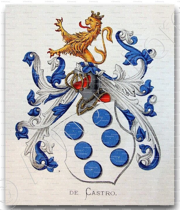 de CASTRO_Wapenboek van den Nederlandschen Adel. (J.B. Rietstap)._Nederland ()