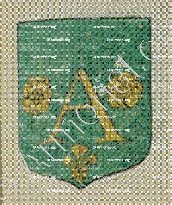 La Fondation de St Marc à Strasbourg (Alsace)_Blason enregistré sous le règne de Louis XIV_France 