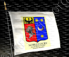 drapeau-NOBLECOURT alias NOBLE COURT_Flandre Picardie_France
