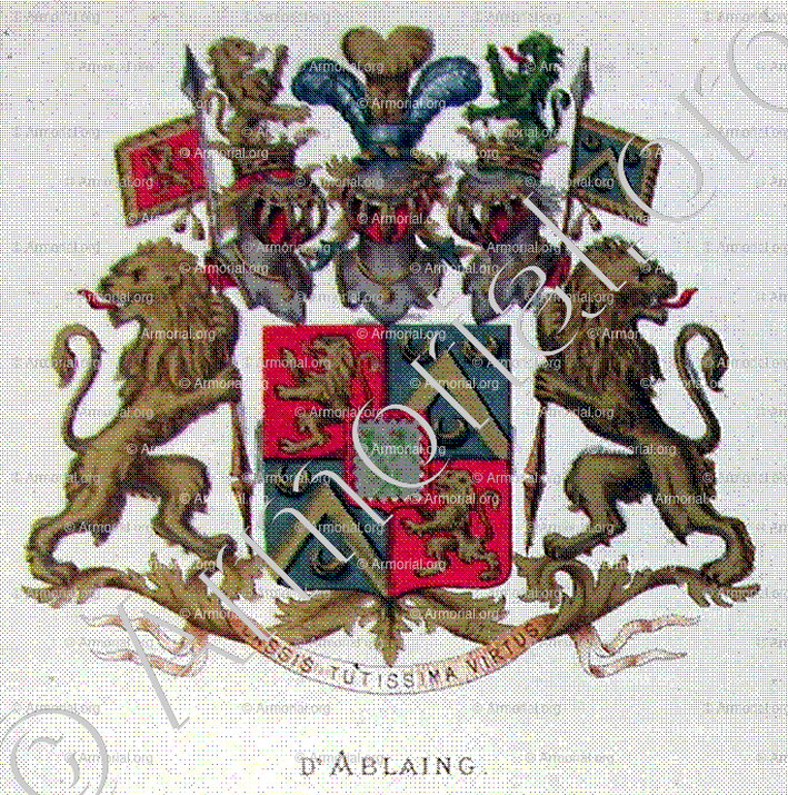 ABLAING_Wapenboek van den Nederlandschen Adel door J.B.Rietstap 1883 1887_Nederland