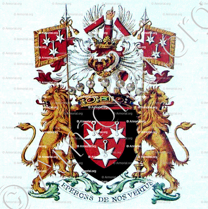 de CROMBRUGGHE de LOORINGHE_Baron 14 Mars 1816. Bruges_Belgique