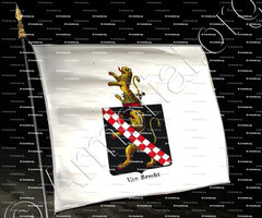 drapeau-VAN BRECHT_Armorial royal des Pays-Bas_Europe