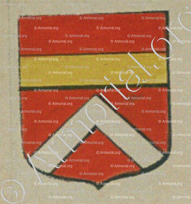 CHAPPERON de FERNANVILLE_Blason enregistré sous le règne de Louis XIV_France