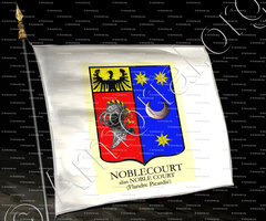 drapeau-NOBLECOURT_Flandre Picardie_France