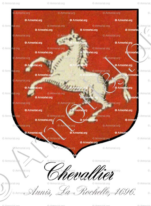 CHEVALLIER_Aunis, La Rochelle, 1696._France