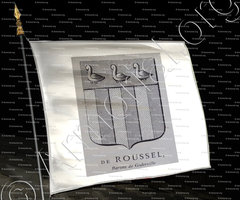 drapeau-de ROUSSEL Baron de Goderville_Normandie_France