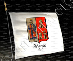 drapeau-IRIGOYEN_Añoa (Ainhoa, Le Labourd)_Navarra, Euskal Herriak.