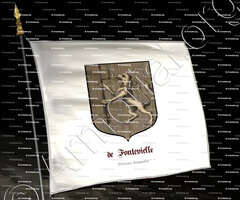 drapeau-de FONTVIELLE_Albigeois, Languedoc._France (1)
