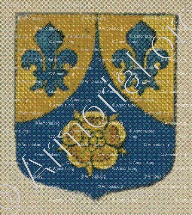 HERFF (Alsace)_Blason enregistré sous le règne de Louis XIV_France 