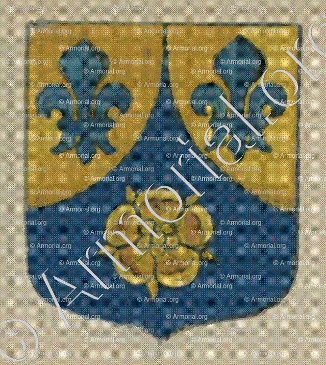 HERFF (Alsace)_Blason enregistré sous le règne de Louis XIV_France 