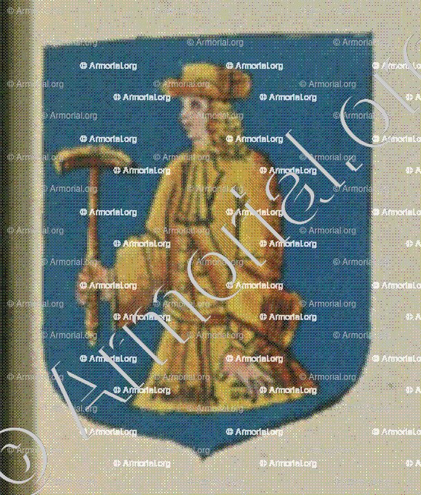 SCHMED (Alsace)_Blason enregistré sous le règne de Louis XIV_France 