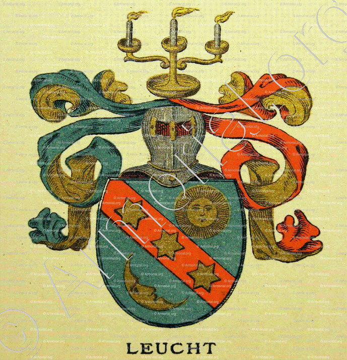 LEUCHT_Wappenbuch der Stadt Basel . B.Meyer Knaus 1880_Schweiz 