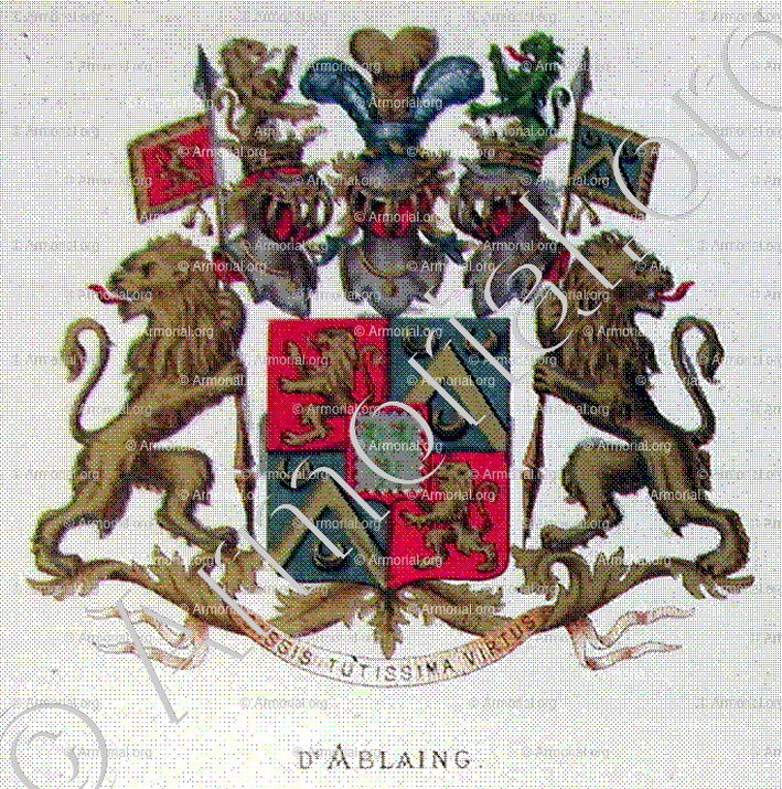 d'ABLAING_Wapenboek van den Nederlandschen Adel door J.B.Rietstap 1883 1887_Nederland