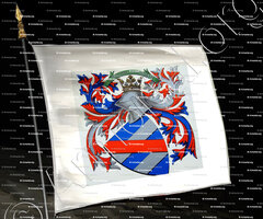 drapeau-MARESTE le CHEVELU_Ancien Duché de Savoie_États de Savoie