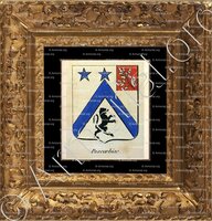cadre-ancien-or-DESCORBIAC_Noblesse de l'Empire_France