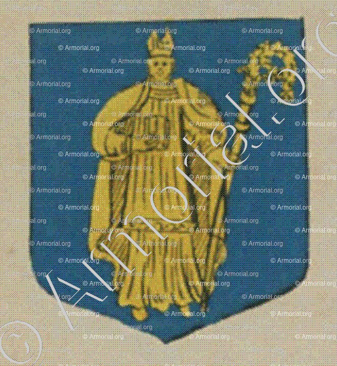 La Maison Conventuelle des Prémontrés d'Haguenau (Alsace)_Blason enregistré sous le règne de Louis XIV_France 