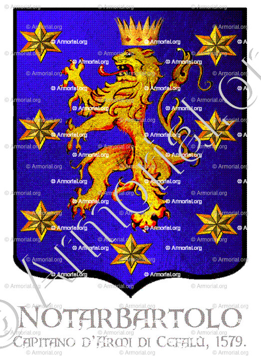 NOTARBARTOLO_Sicilia. Capitano d'Armi di Cefalù, 1579._Italia (i)