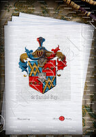 velin-d-Arches-de SANDOL-ROY  alias SANDOZ_Armorial Historique de Neuchâtel (1898)_Suisse