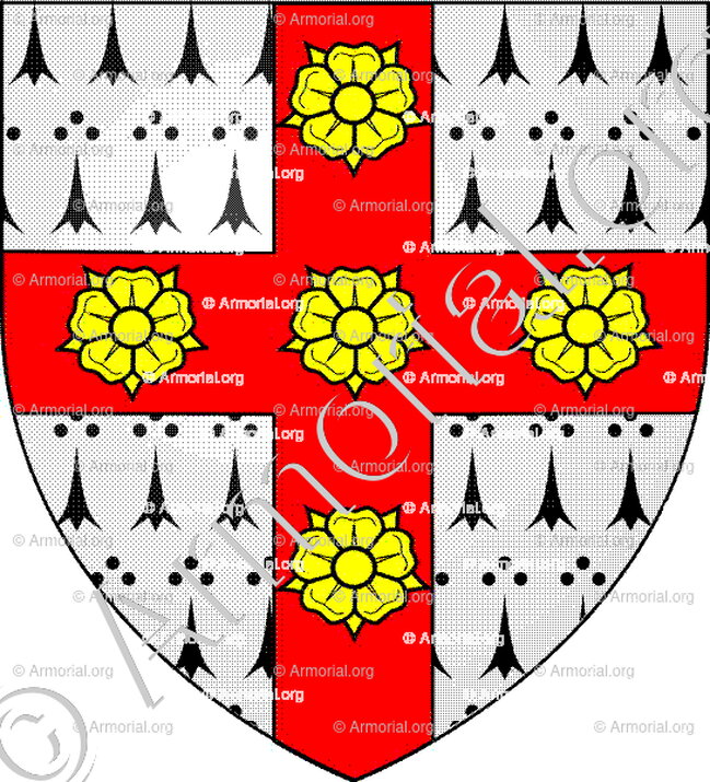 Jean de Sainte- Aldegonde, Baron de Celles_†1584_Armorial du Comte Degand