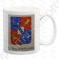 mug-DESCORCHES DE SAINTE CROIX_Noblesse d'Empire._France