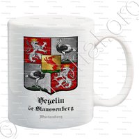 mug-HEGELIN de STRAUSSEBERG_Wurtemberg_Allemagne