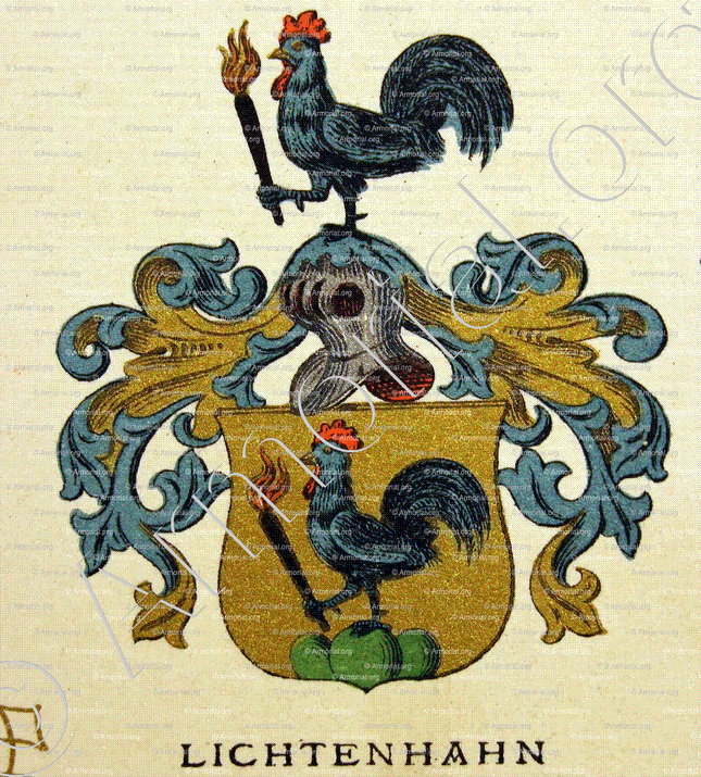 LICHTENHAHN_Wappenbuch der Stadt Basel . B.Meyer Knaus 1880_Schweiz 