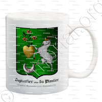 mug-DUPLANTIER alias du PLANTIER_Dauphiné, Normandi 1696, Louisianna 1785._France..