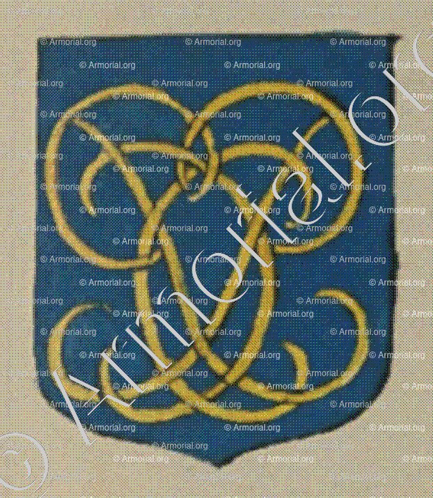 CHARTON_Blason enregistré sous le règne de Louis XIV_France