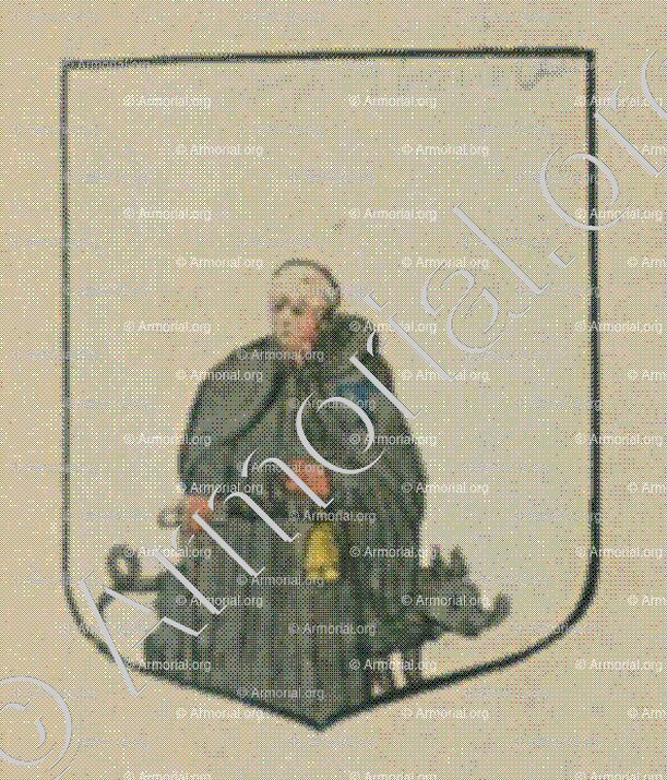 La Maison de St Antoine de Strasbourg (Alsace)_Blason enregistré sous le règne de Louis XIV_France 
