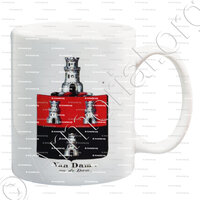 mug-VAN DAM ou DE DAM_Armorial royal des Pays-Bas_Europe