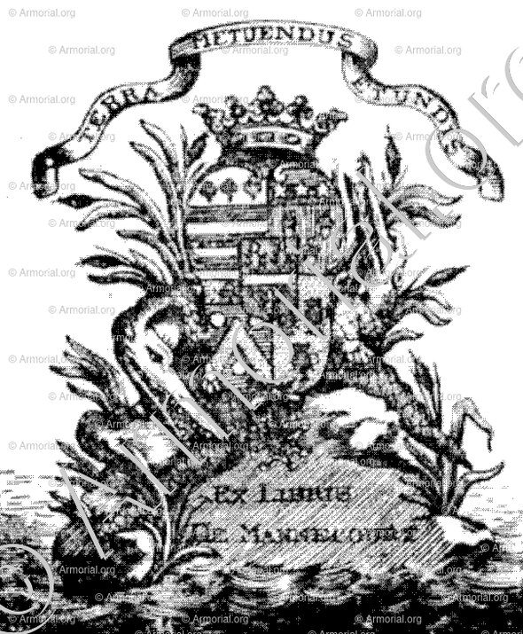 de MANNECOURT_Ex-libris_France