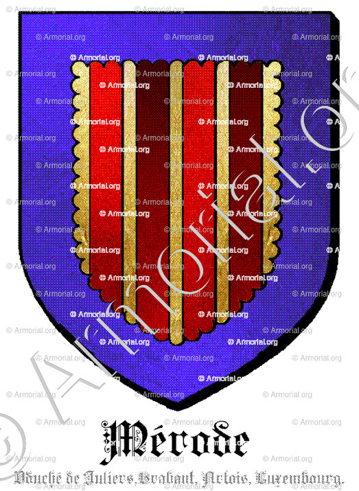 MÉRODE_Duché de Juliers, Brabant, Artois, Luxembourg._Nederland, Belgique, Luxembourg, France
