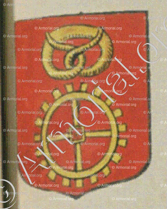 La Maîtrise des Boulangers (Alsace)_Blason enregistré sous le règne de Louis XIV_France 