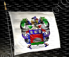 drapeau-d'IRISSON d'HÉRISSON_Gascogne, Champagne, Brie, Saintonge._France (ii)