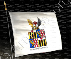 drapeau-VAN DEN BRANDEN DE REETH_Armorial royal des Pays-Bas_Europe