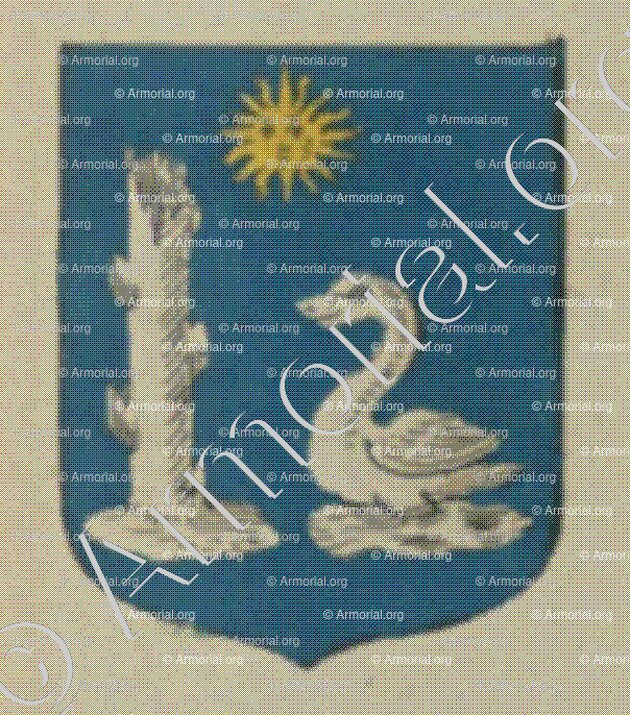 CHASSEVENT de la BILLARDIERE_Blason enregistré sous le règne de Louis XIV_France